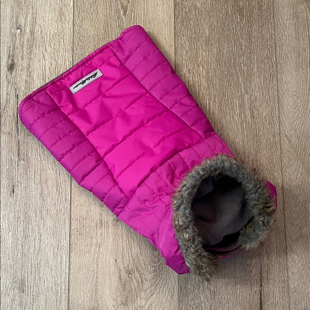 Eddie Bauer ~ pink/orchid quilted dog coat, size M, in good condition! - Picture 7 of 13